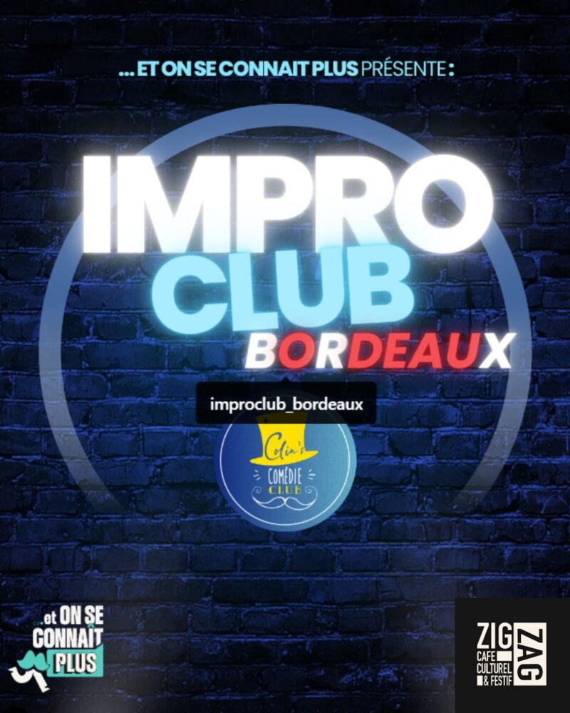 Impro Club : le plateau 100% improvisé