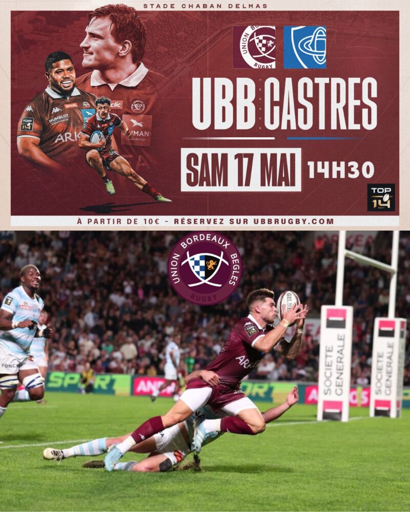 UBB - Castres (Top 14 - J24)